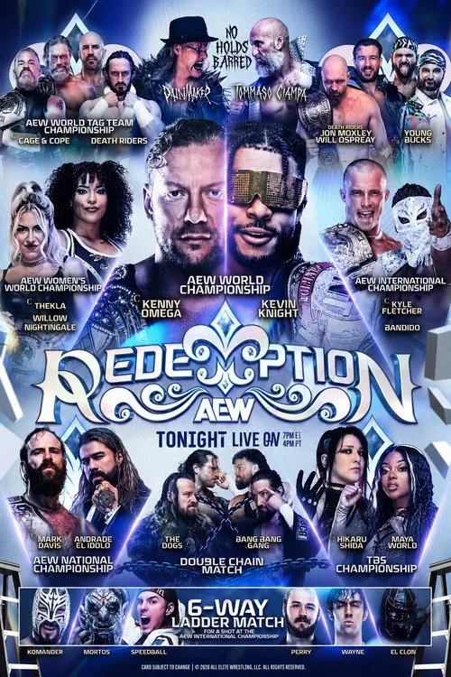 AEW Redemption 2026 afişi