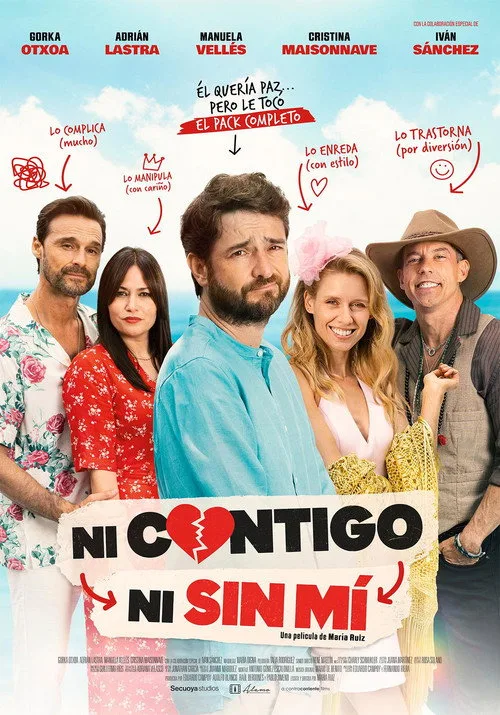Ni contigo ni sin mí afişi