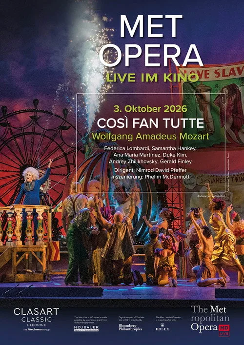The Metropolitan Opera 2026/27: Così fan tutte afişi