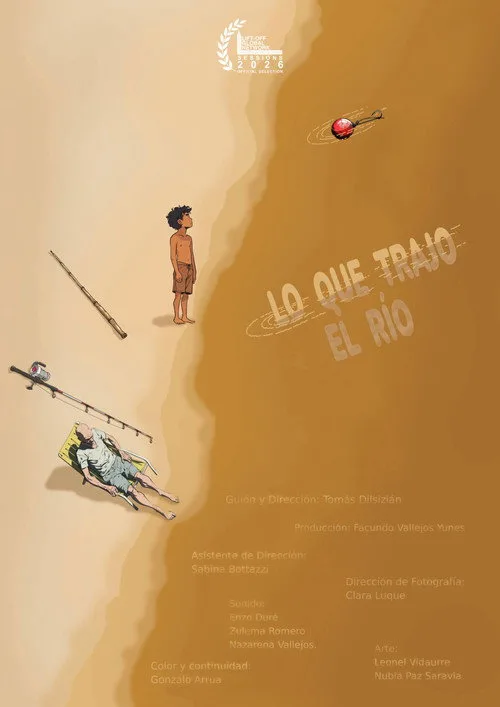 Lo que trajo el Río afişi