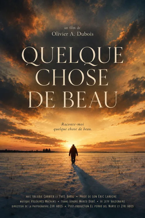 Something Beautiful - Quelque chose de beau afişi