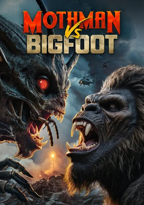 Mothman Vs Bigfoot afişi
