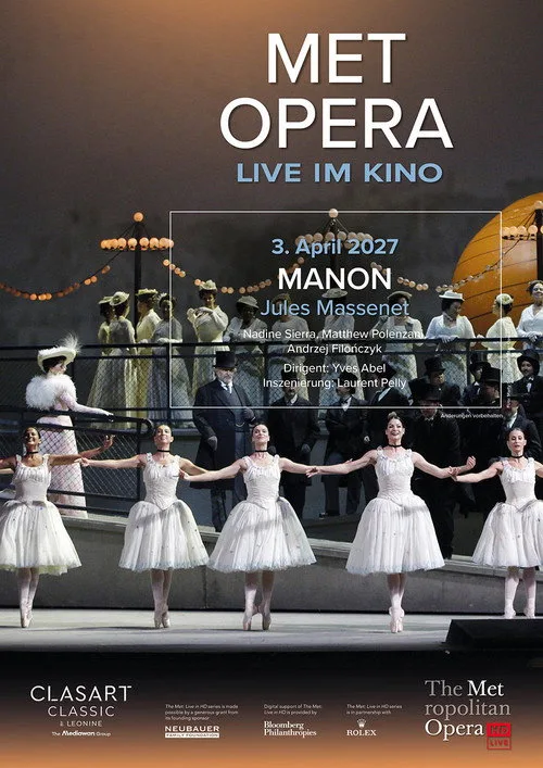 The Metropolitan Opera 2026/27: Manon afişi