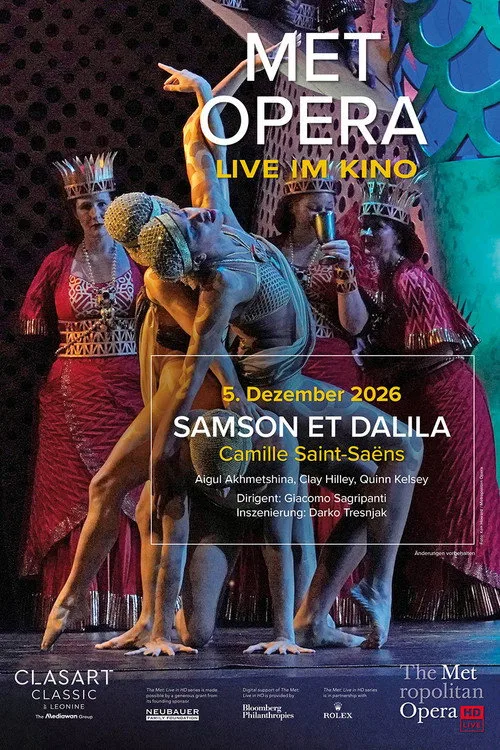 The Metropolitan Opera 2026/27: Samson et Dalila afişi