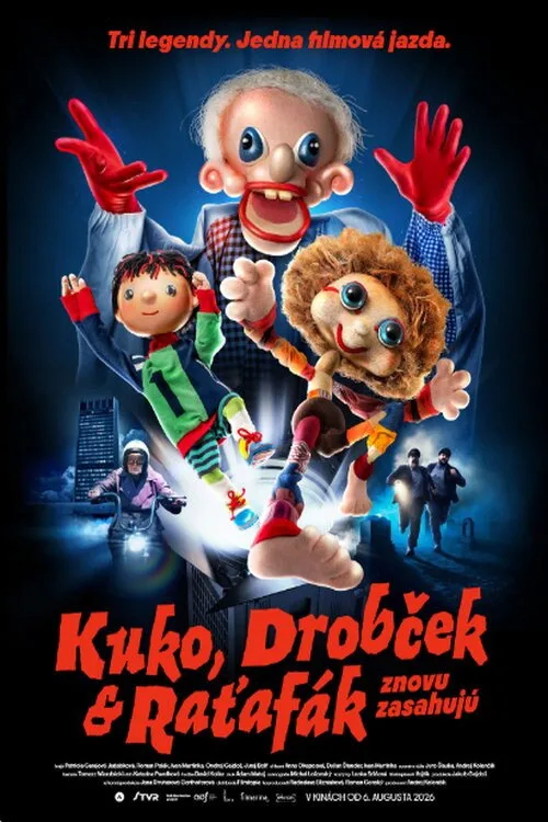 Kuko, Drobček & Raťafák znovu zasahujú afişi