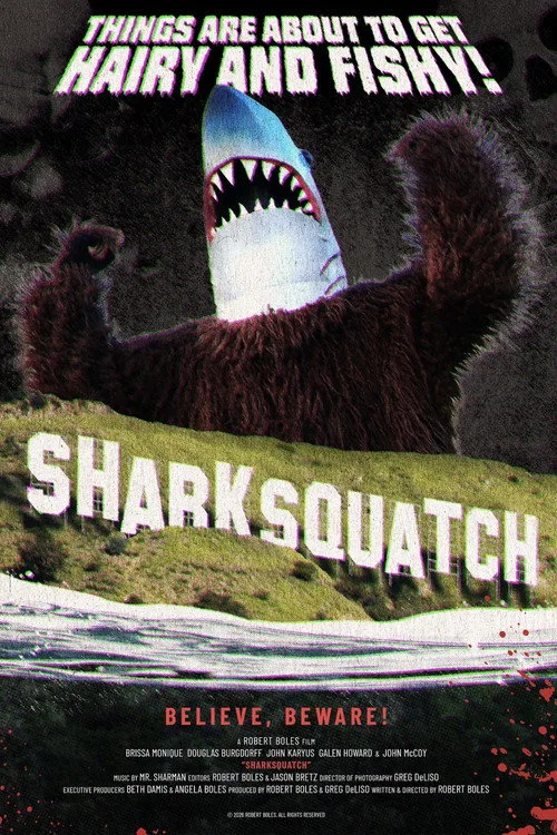 Sharksquatch afişi