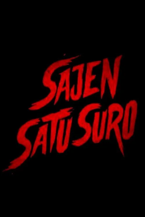 Sajen Satu Suro afişi