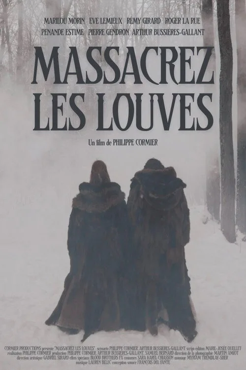 Massacrez les louves afişi