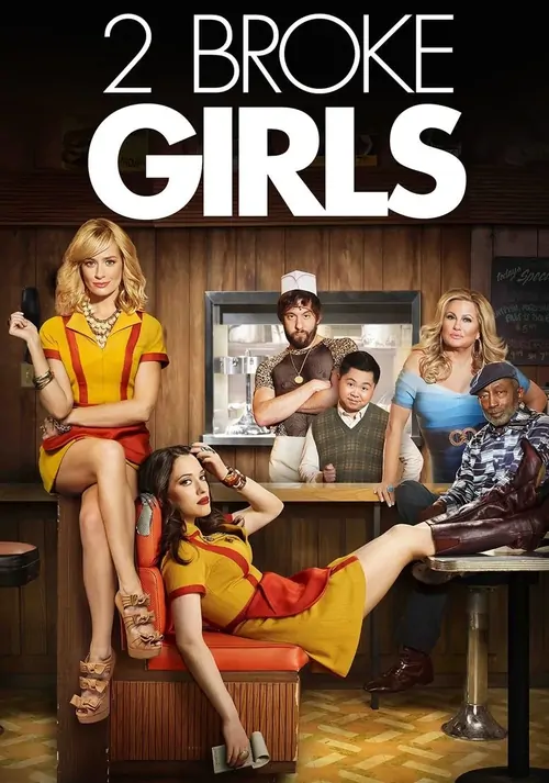 2 Broke Girls afişi